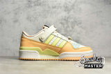 ADIDAS FORUM 84 LOW SHOES CHALK WHITE/YELLOW TINT/GLOW ORANGE GW4427