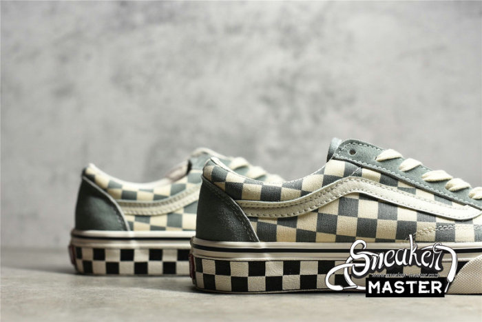 VANS CHECKERBOARD STYLE 36 MATCHA COLOR/BLACK/WHITE VN0A3ZCJB8O