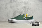 VANS VAULT BY VANS OG CLASSIC SLIP-ON X ADSUM DARK GREEN/DARK GREEN/WHITE VN0A32QN72C