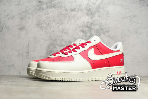 NIKE AIR FORCE 1 07 LOW WHITE/RED/WHITE NKAF1-001