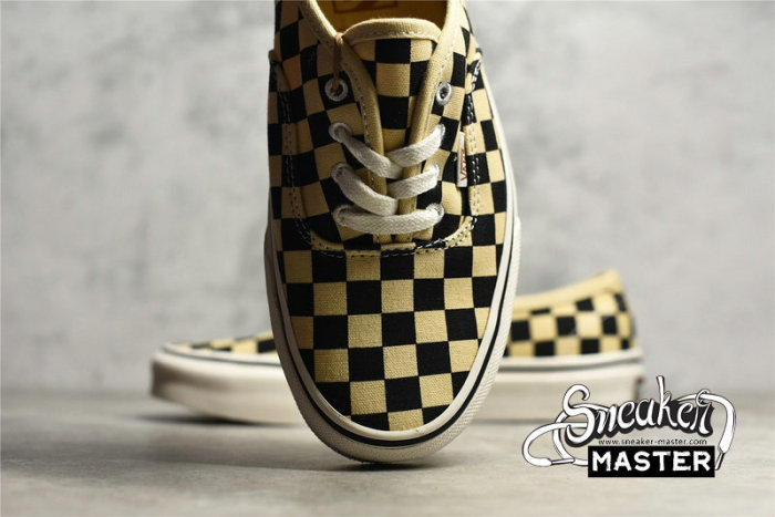 VANS CLASSIC SLIP-ON ECO THEORY CHECKERBOARD BEIGE/BLACK/BEIGE VN0A5JMH705
