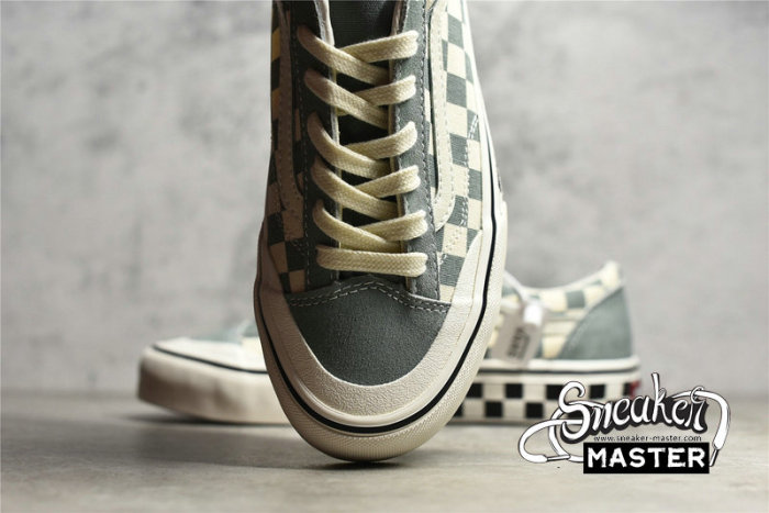 VANS CHECKERBOARD STYLE 36 MATCHA COLOR/BLACK/WHITE VN0A3ZCJB8O