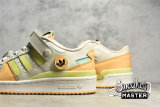 ADIDAS FORUM 84 LOW SHOES CHALK WHITE/YELLOW TINT/GLOW ORANGE GW4427