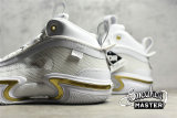 NIKE AIR JORDAN 36 SE PF GLORY WHITE/BLACK/GAME ROYAL/METALLIC GOLD DM7580-100