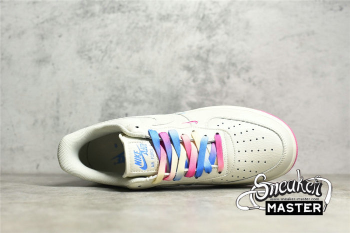 NIKE AIR FORCE 1 LOW 07 SU19 MIAMI WHITE/BLUE/PINK KU0902-112