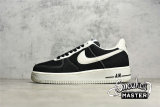 NIKE AIR FORCE 1 LOW 07 BLACK/BLACK/CREAM WHITE DG2296-001