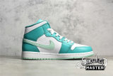 NIKE AIR JORDAN 1 MID MARINE GREEN WASHED TEAL/MINT FOAM/WHITE DV2229-300