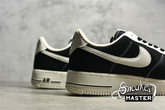 NIKE AIR FORCE 1 LOW 07 BLACK/BLACK/CREAM WHITE DG2296-001