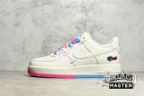 NIKE AIR FORCE 1 LOW 07 SU19 MIAMI WHITE/BLUE/PINK KU0902-112