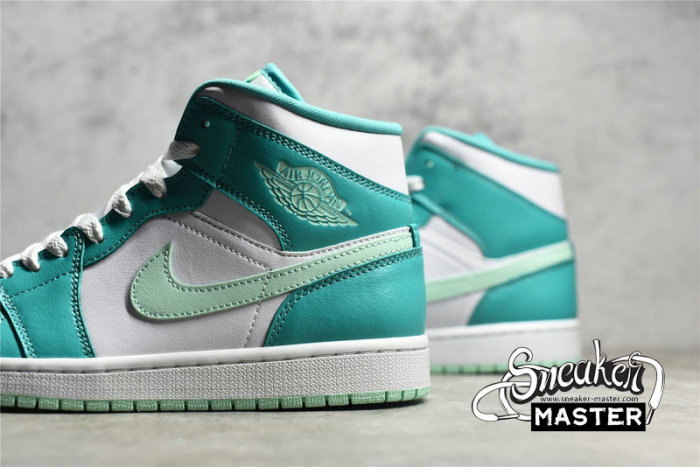 NIKE AIR JORDAN 1 MID MARINE GREEN WASHED TEAL/MINT FOAM/WHITE DV2229-300
