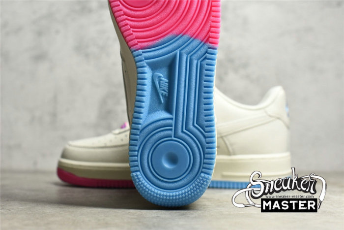 NIKE AIR FORCE 1 LOW 07 SU19 MIAMI WHITE/BLUE/PINK KU0902-112