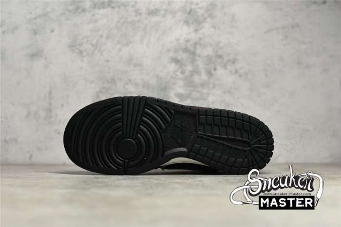 NIKE SB DUNK LOW RETRO PREMIUM GRAFFITI BLACK/SUMMIT WHITE/RED ORBIT DM0108-002