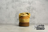 NIKE SB DUNK LOW REVERSE REESE FORBES WHEAT DUNE/TWIG-WHEAT-GUM MEDIUM BROWN 883232-700