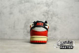NIKE SB DUNK LOW EMB 75TH ANNIVERSARY WHITE/BLACK/CHILE RED DD3363-100