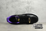NIKE AIR FORCE 1 LOW WORLD CHAMP BLACK/METALLIC GOLD-PURPLE DR9866-001