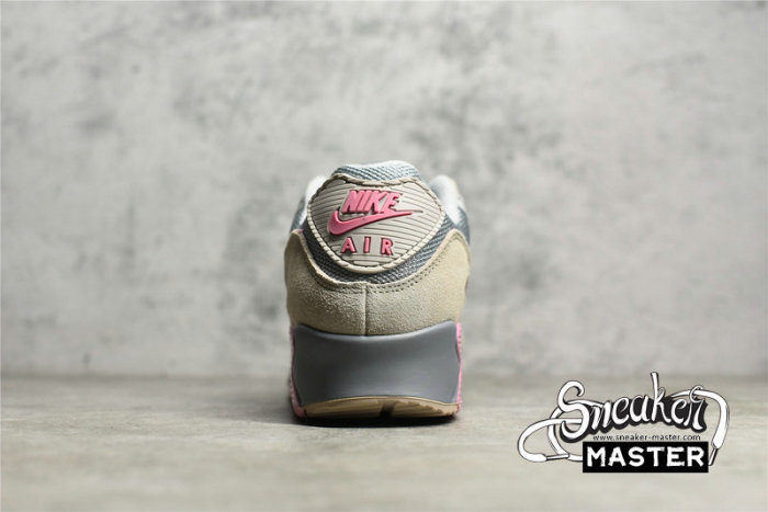 NIKE AIR MAX 90 PINK STRING VAST GREY/PINK/WOLF GREY/STRING CW7483-001