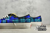 VANS ANAHEIM FACTORY OG PLAID AUTHENTIC 44 DX BLUE/DARK BLUE/WHITE VN0A5KX4Y61