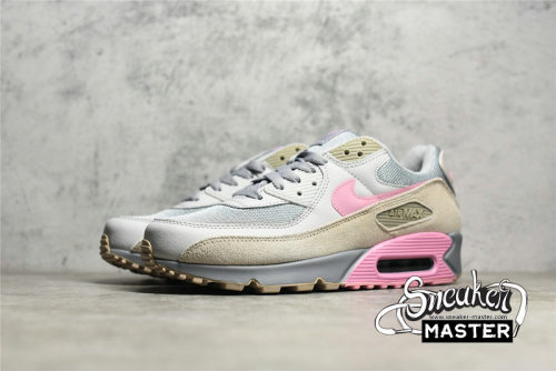 NIKE AIR MAX 90 PINK STRING VAST GREY/PINK/WOLF GREY/STRING CW7483-001
