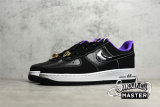 NIKE AIR FORCE 1 LOW WORLD CHAMP BLACK/METALLIC GOLD-PURPLE DR9866-001