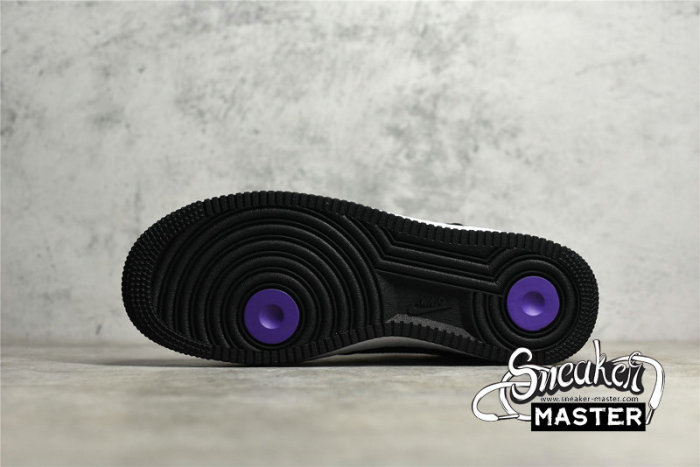 NIKE AIR FORCE 1 LOW WORLD CHAMP BLACK/METALLIC GOLD-PURPLE DR9866-001
