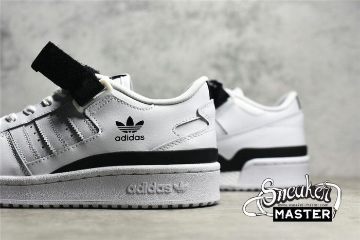 ADIDAS FORUM 84 LOW SHOES FOOTWEAR WHITE/FOOTWEAR WHITE/CORE BLACK GV7613