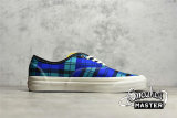 VANS ANAHEIM FACTORY OG PLAID AUTHENTIC 44 DX BLUE/DARK BLUE/WHITE VN0A5KX4Y61
