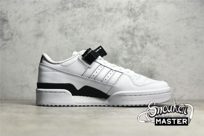 ADIDAS FORUM 84 LOW SHOES FOOTWEAR WHITE/FOOTWEAR WHITE/CORE BLACK GV7613