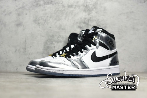 NIKE AIR JORDAN 1 RETRO HIGH PASS THE TORCH CHROME/WHITE/TURBO GREEN/BLACK AQ7476-016