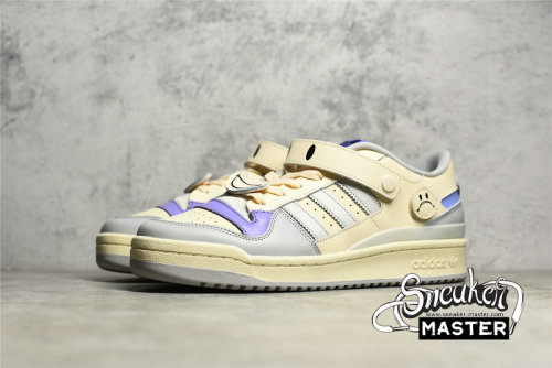 ADIDAS FORUM 84 LOW SHOES OFF WHITE/PURPLE/LIGHT BLUE GW4426