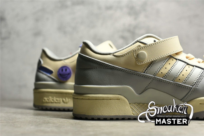 ADIDAS FORUM 84 LOW SHOES OFF WHITE/PURPLE/LIGHT BLUE GW4426