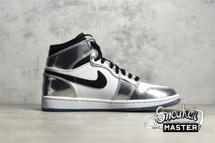 NIKE AIR JORDAN 1 RETRO HIGH PASS THE TORCH CHROME/WHITE/TURBO GREEN/BLACK AQ7476-016
