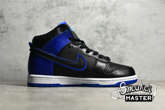 NIKE SB DUNK HIGH RETRO SE CAMO BLACK/BLACK/WHITE/HYPER ROYAL DD3359-001