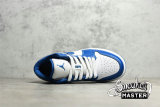 NIKE AIR JORDAN 1 LOW WHITE/DARK MARINA BLUE DC0774-114