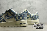 NIKE AIR FORCE 1 LOW 07 X MLB DENIM BLUE/WHITE/BLACK CW1888-602