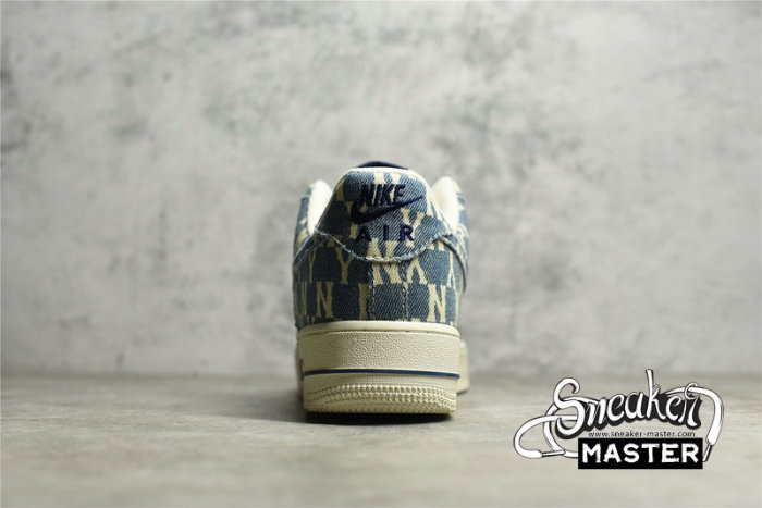 NIKE AIR FORCE 1 LOW 07 X MLB DENIM BLUE/WHITE/BLACK CW1888-602
