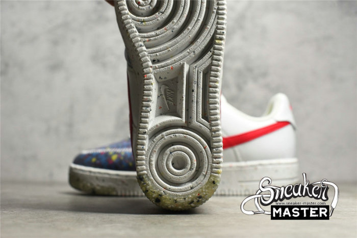 NIKE AIR FORCE 1 CRATER SUMMIT WHITE/SUMMIT WHITE/SIREN RED CT1986-101
