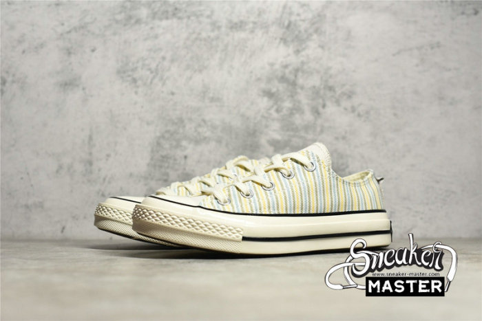 CONVERSE CHUCK TAYLOR ALL-STAR 70S LOW PECAN STRIPES BEIGE/BEIGE A02293C
