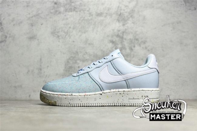 NIKE AIR FORCE 1 CRATER HYDROGEN BLUE/BARELY VOLT CT1986-400