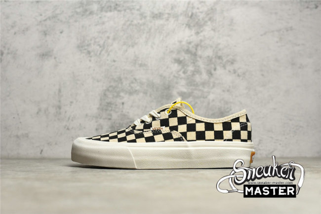 VANS ECO THEORY CHECKERBOARD AUTHENTIC BLACK/WHITE/BEIGE VN0A5KRD705
