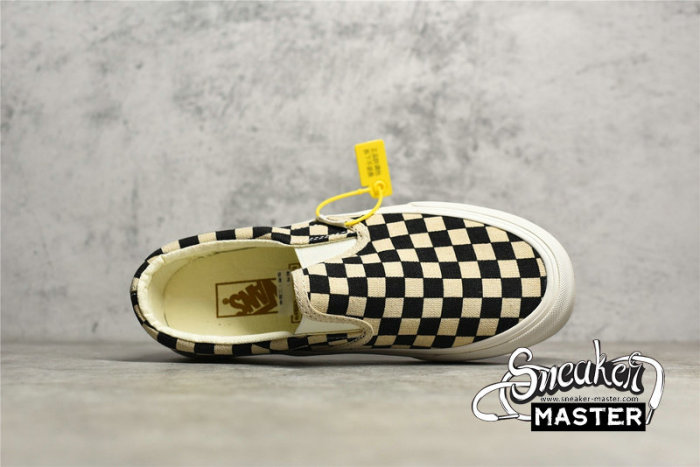 VANS ECO THEORY CHECKERBOARD AUTHENTIC BEIGE/BLACK/WHITE VN0A5KRD705