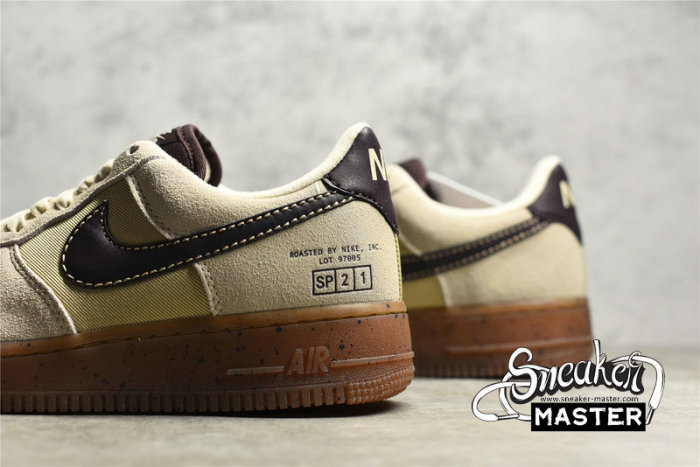 NIKE AIR FORCE 1 LOW COFFEE BEACH/GRAIN/PALE IVORY/MAHOGANY DD5227-234