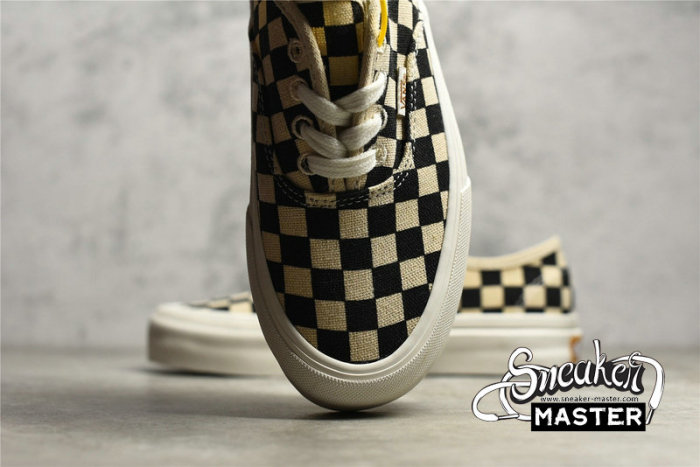 VANS ECO THEORY CHECKERBOARD AUTHENTIC BLACK/WHITE/BEIGE VN0A5KRD705