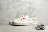 VANS SLIP-ON COLORFUL CHECKERBOARD WHITE/MULTI-COLOR VN0A54FM018
