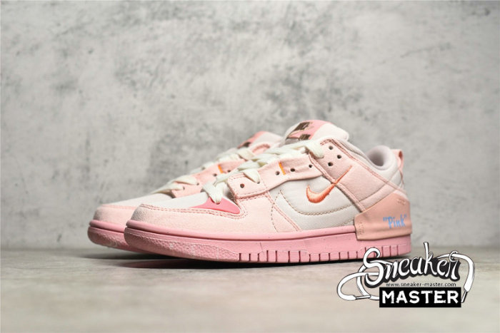 NIKE SB DUNK LOW DISRUPT 2 LIGHT PINK/PINK/WHITE DV3206-001