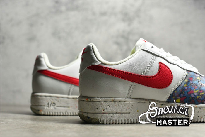NIKE AIR FORCE 1 CRATER SUMMIT WHITE/SUMMIT WHITE/SIREN RED CT1986-101