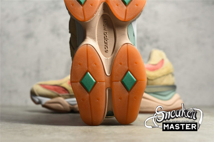 NEW BALANCE 9060 RUNNING SHOES X JOE FRESHGOODS PENNY COOKIE PINK/IVORY CREAM/BLOSSOM U9060JF1