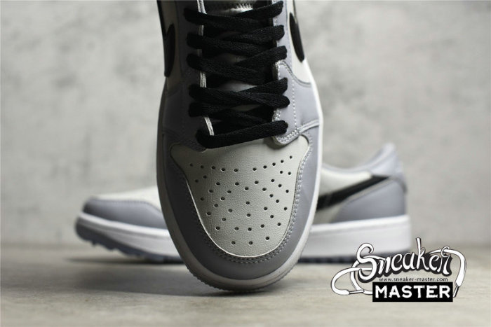 NIKE AIR JORDAN 1 LOW GOLF WOLF GREY/PHOTON DUST/WHITE/BLACK DD9315-002
