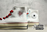 CONVERSE CHUCK TAYLOR ALL-STAR 70S HIGH RHINESTONE HEART WHITE/RED/WHITE 162056C