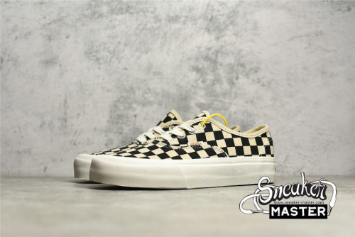 VANS ECO THEORY CHECKERBOARD AUTHENTIC BLACK/WHITE/BEIGE VN0A5KRD705