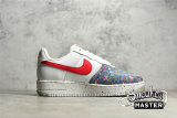 NIKE AIR FORCE 1 CRATER SUMMIT WHITE/SUMMIT WHITE/SIREN RED CT1986-101